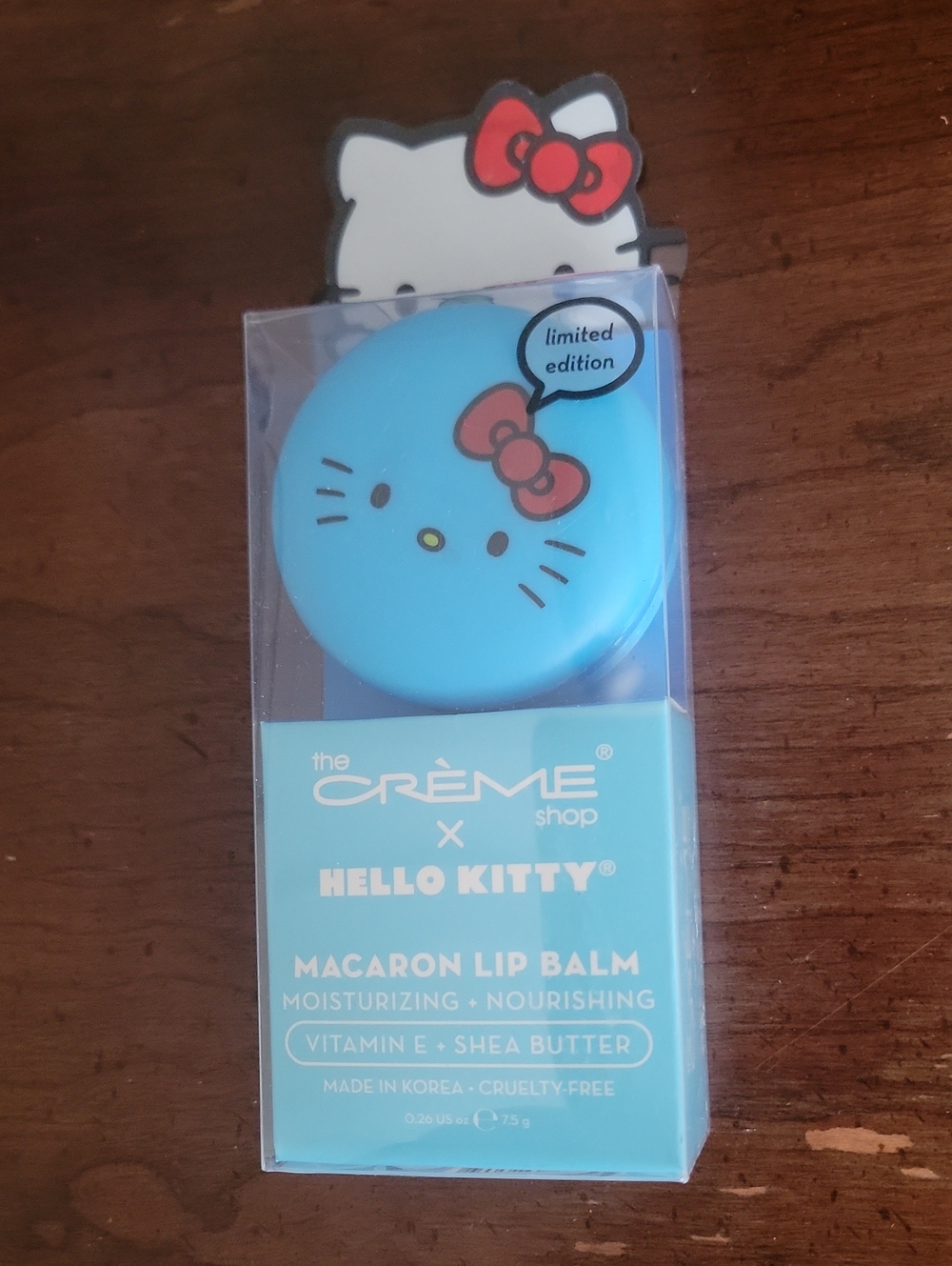 Creme shop macaron lip balm cool as mint